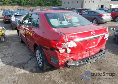 2012 Toyota Corolla Le from USA, damaged, VIN 2T1BU4EE2CC815237